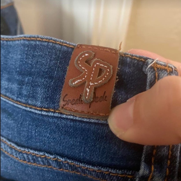 SP low rise distressed skinny jeans - Picture 7 of 8